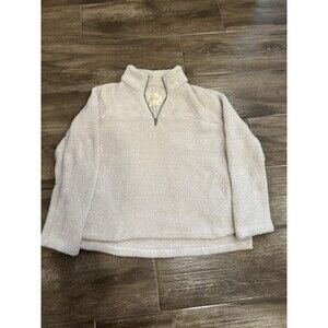 Women’s Chunky Oversized‎ Cream 1/4 Zip Pullover Size S Alter’d State